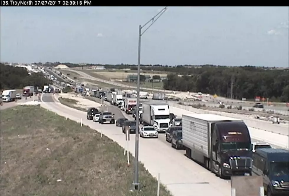 I-35 Traffic Stalled by Collision in Troy Thursday Afternoon