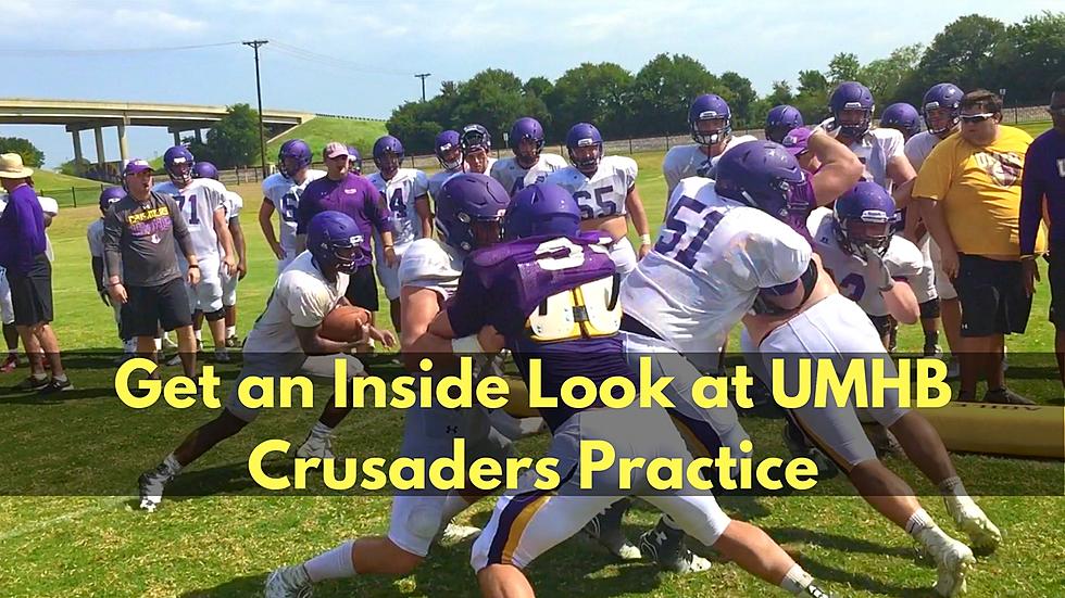A Look Inside UMHB Crusaders First Full Pads Practice [VIDEO]