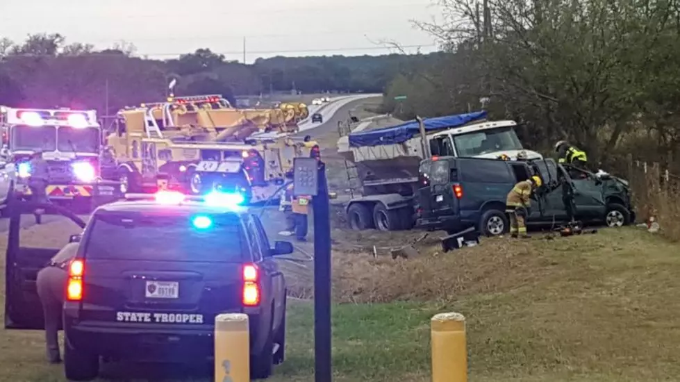 One Killed in SUV, Dump Truck Crash Near Belton Wednesday