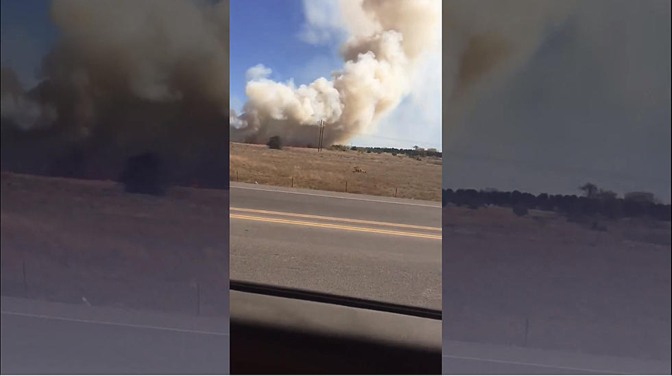 Firefighters Battle Massive Grass Fire Near Draughon-Miller Airport in Temple