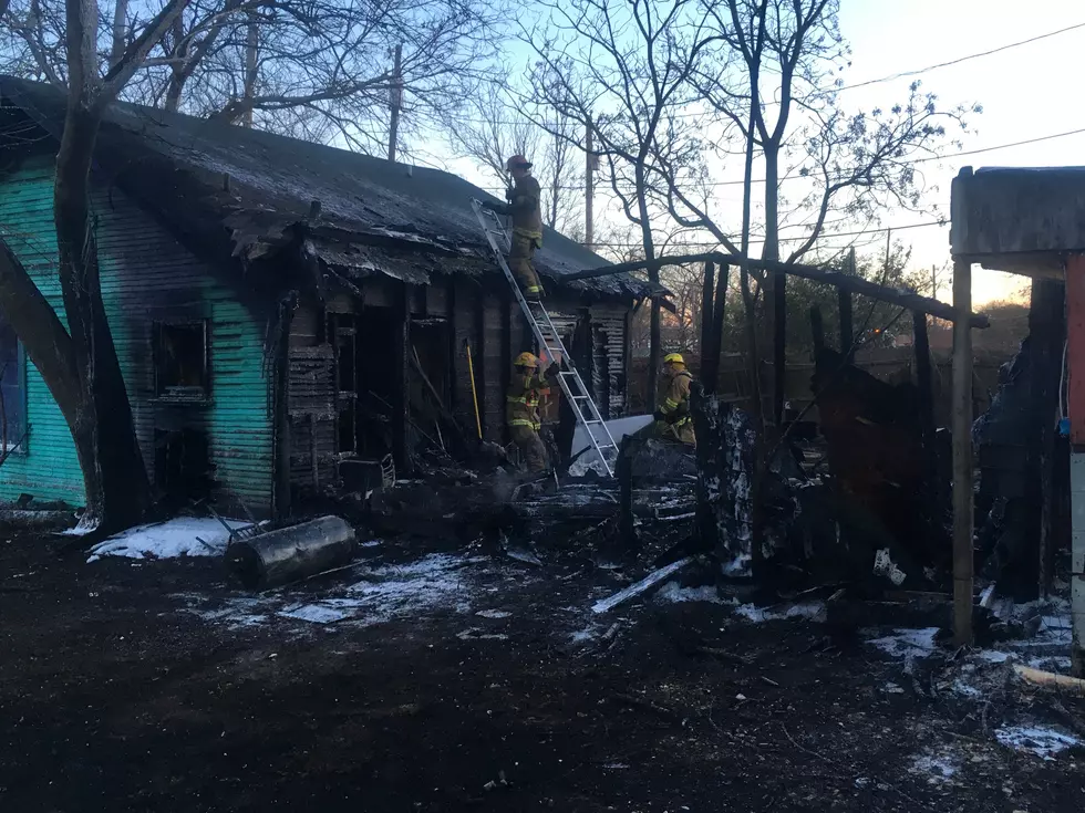 Fire Destroys Vacant House on 23rd Street in Temple