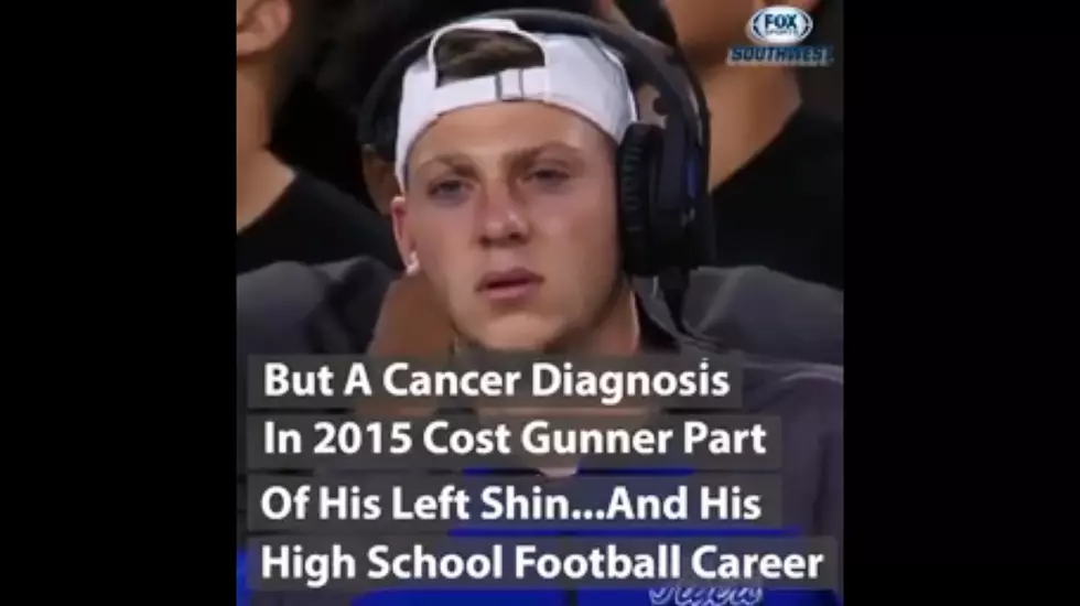 TX High School QB Beats Cancer