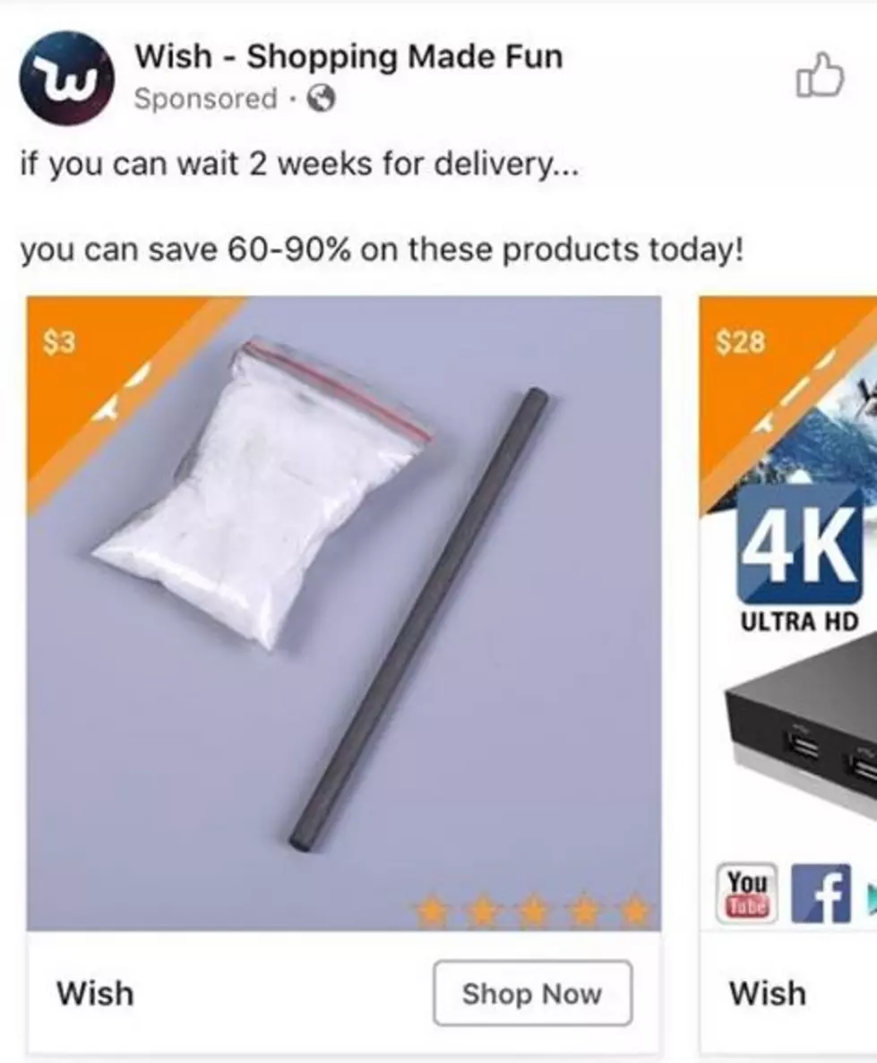 Wish App Cocaine Ad