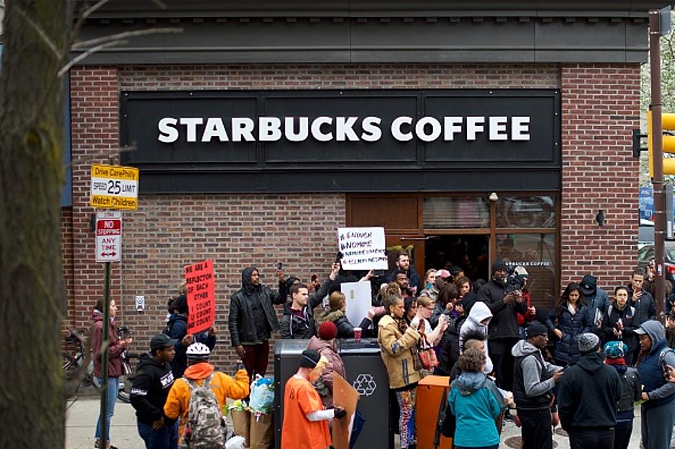 Protesters at Starbucks Chant Company Is ‘Anti-Black’