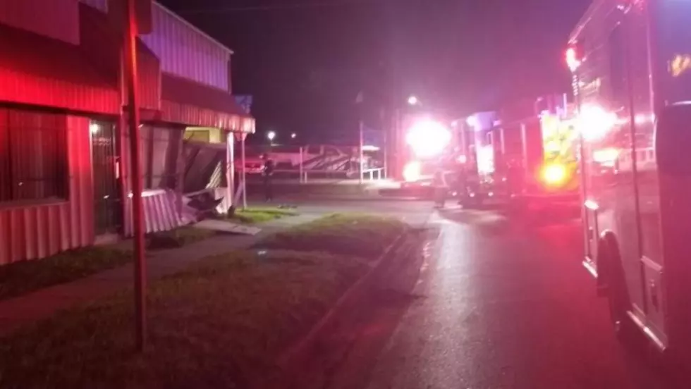 Car Plows Into A Local Business Sunday Night