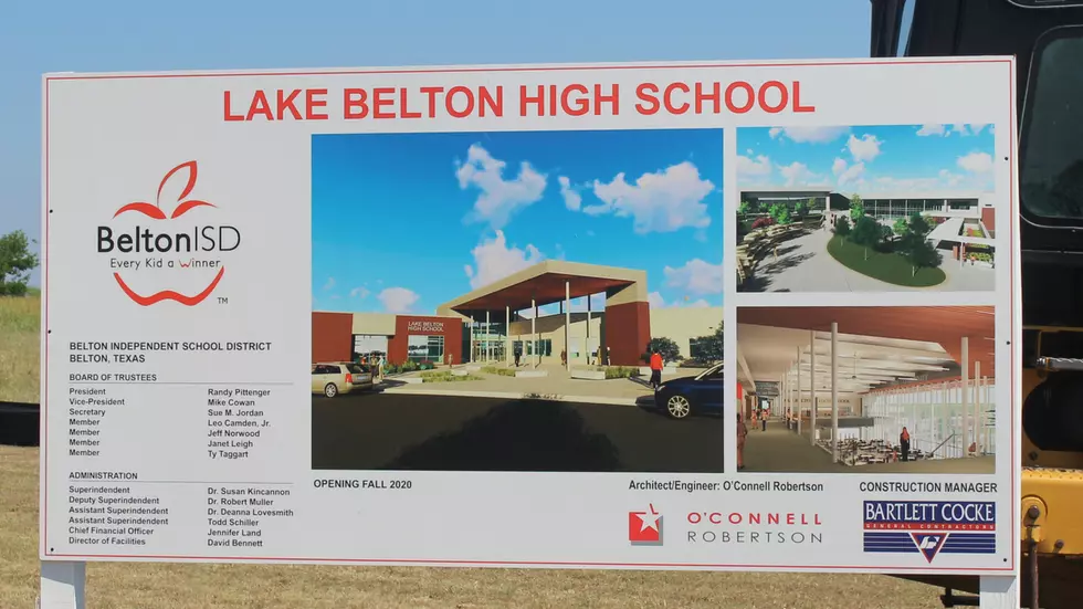 Construction of Lake Belton High School Halfway to Completion
