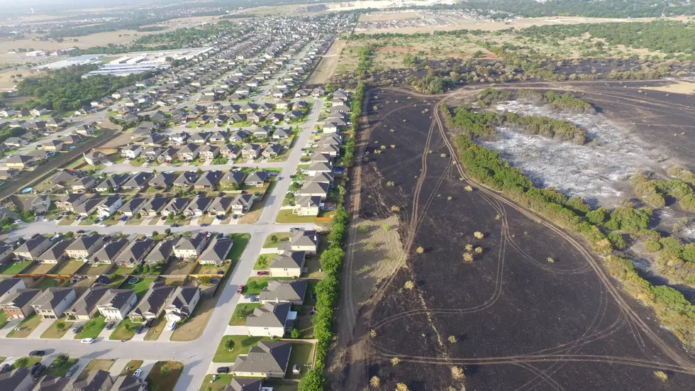 Temple Firefighter Shares Aerial Photos of Wildfire Aftermath