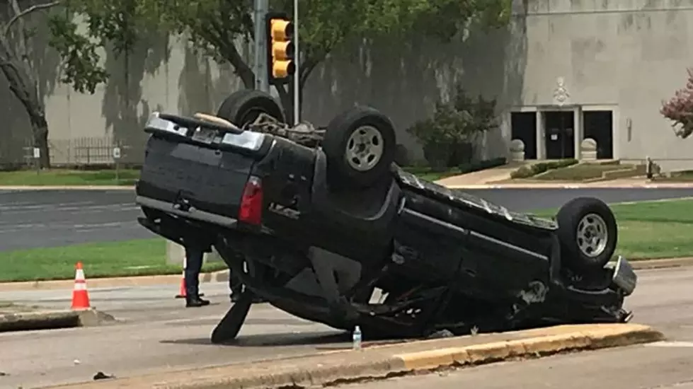 Vehicle Rollover Closes Busy Central Texas Intersection