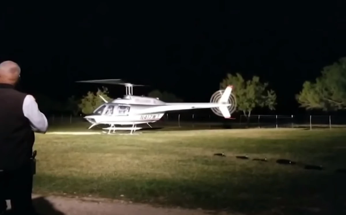 Texas Newlyweds Die in Crash after Leaving Wedding in ...
 Helicopter Crashes Wedding