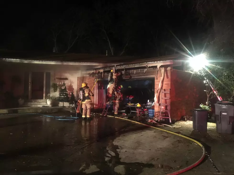Garage Fire Damages Home in South Temple
