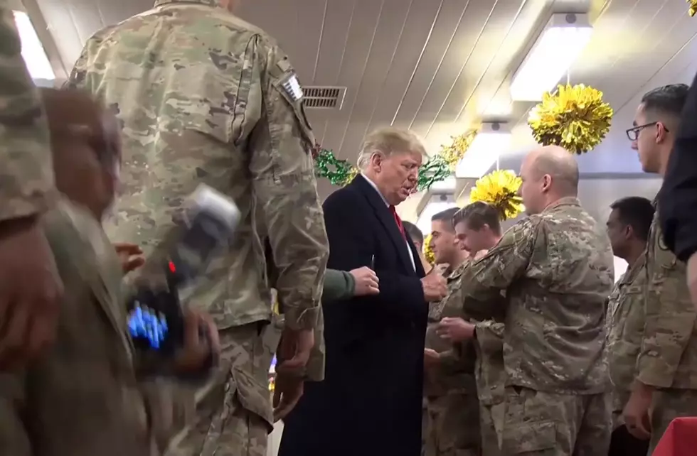 Trump Makes First Visit to US Troops in Iraq