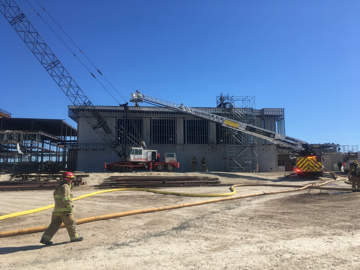 No Injuries in Lake Belton High School Construction Site Fire