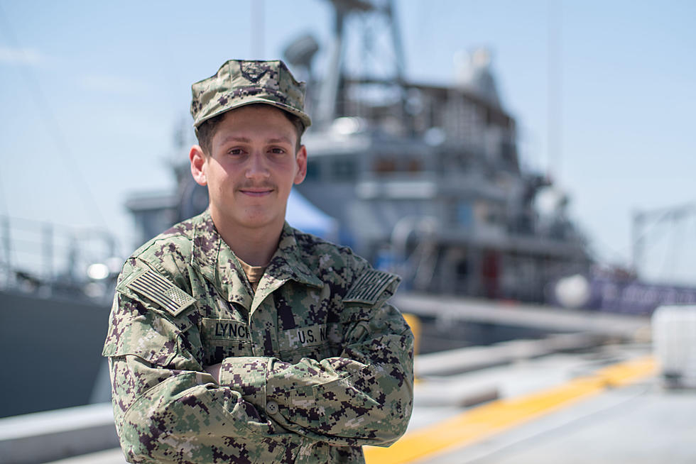 Temple Native Austin Lynch Serves as Fireman Aboard Naval Mine Detection and Dispoal Ship