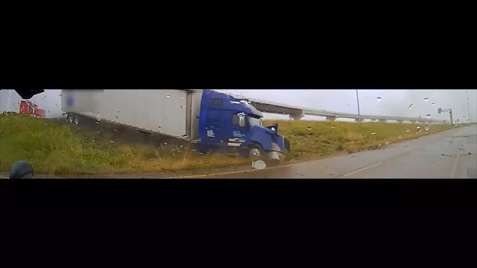 Video Shows Close Call Between Belton Police, Trooper, and 18-Wheeler