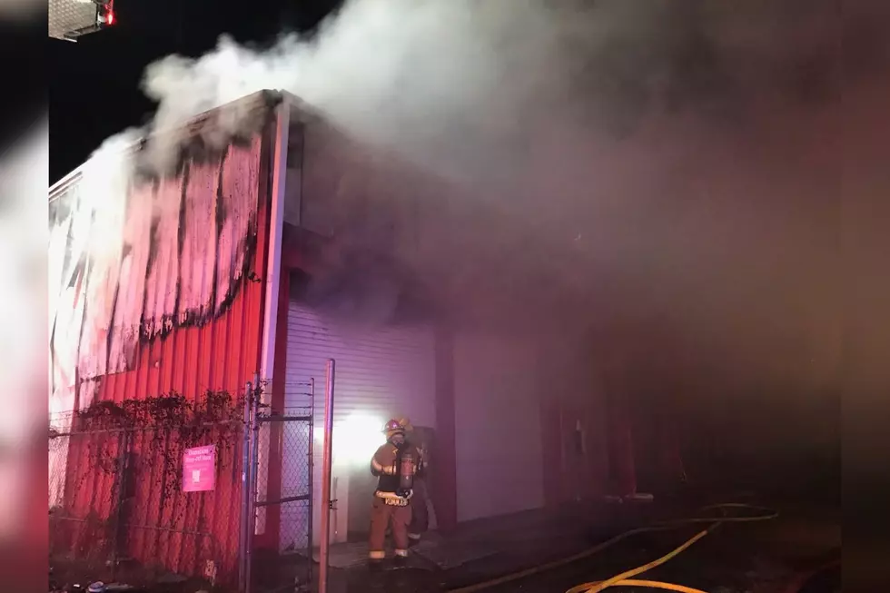 Firefighters Battle Blaze Behind St. Vincent de Paul in Temple