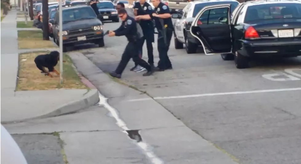 California Police Officer Shoots & Kills Dog Protecting Owner [GRAPHIC VIDEO]