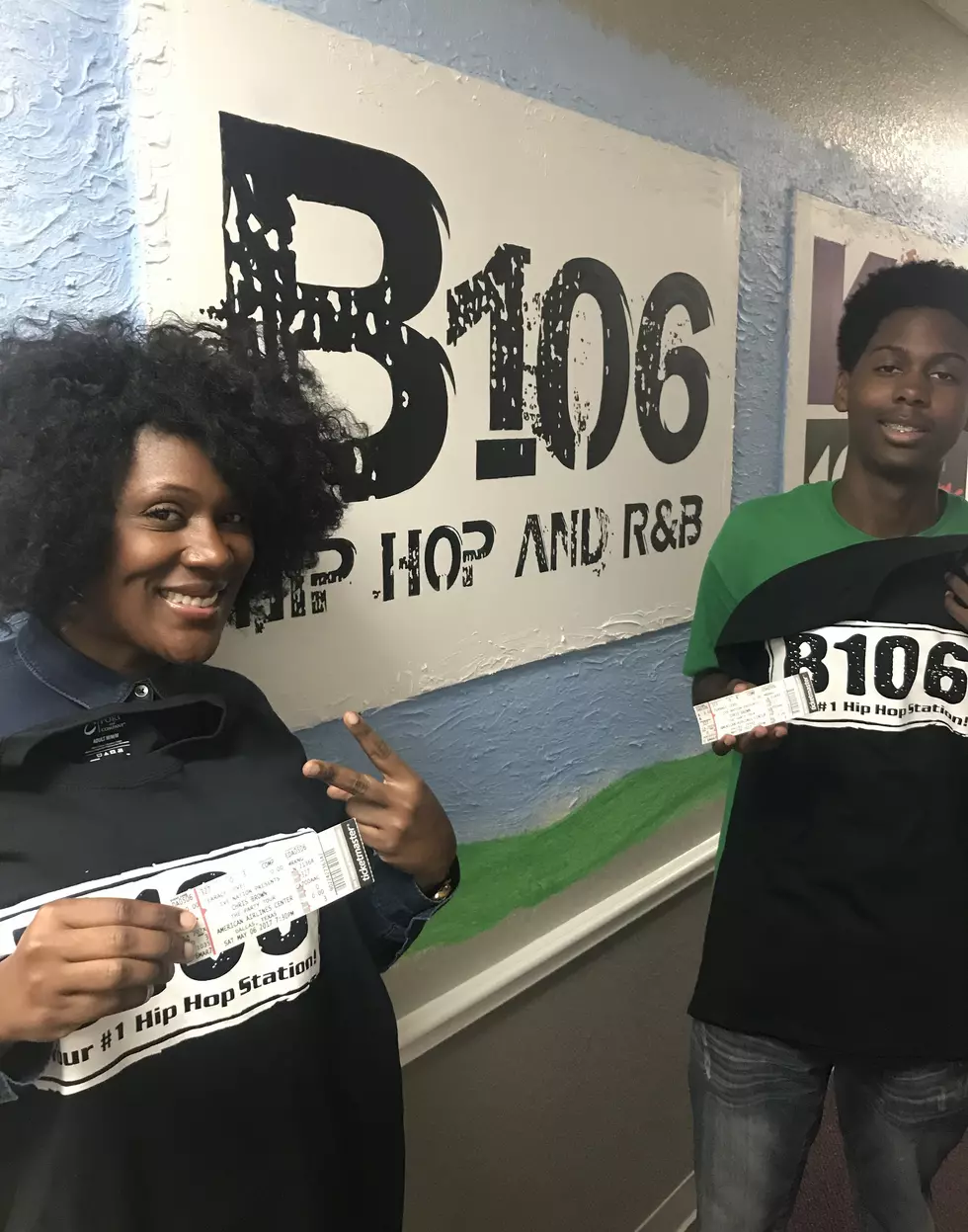The winners of the B106 Blow Like Breezy Contest!