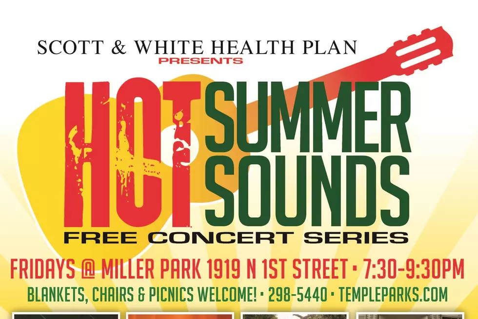 Enjoy The Free Hot Summer Sounds Concert This Friday in Temple [Video]