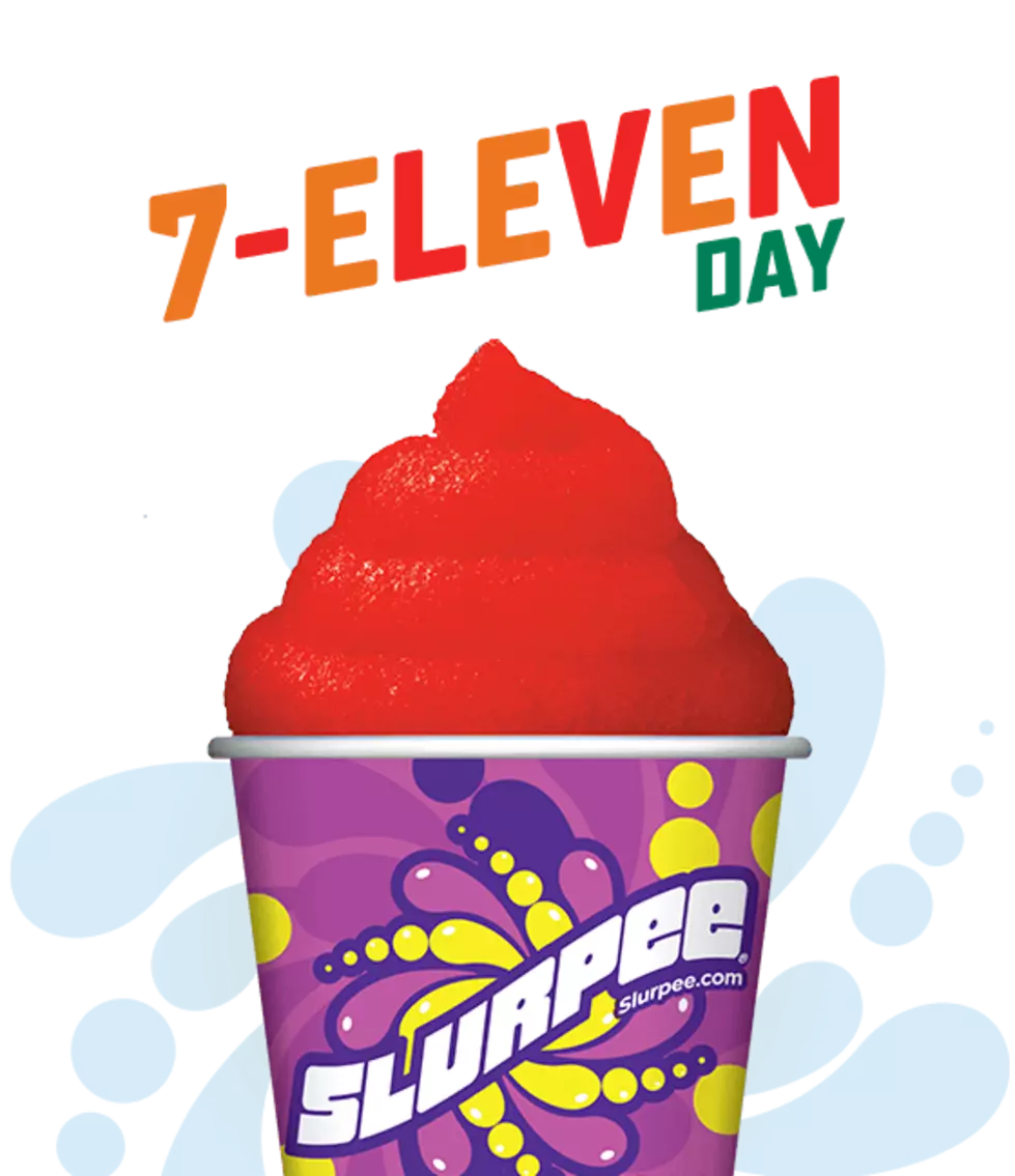 To Celebrate it’s 90th anniversary Free Small 7-11 Slurpees Today!
