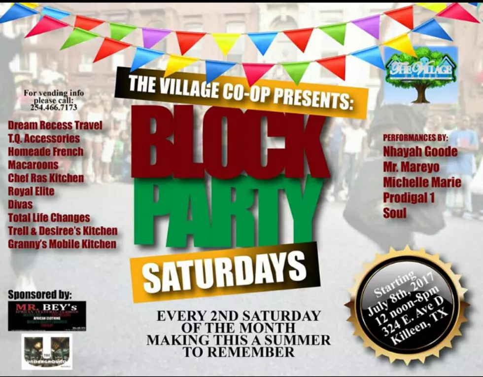 The Village Co- Op Presents Block Party Saturdays!
