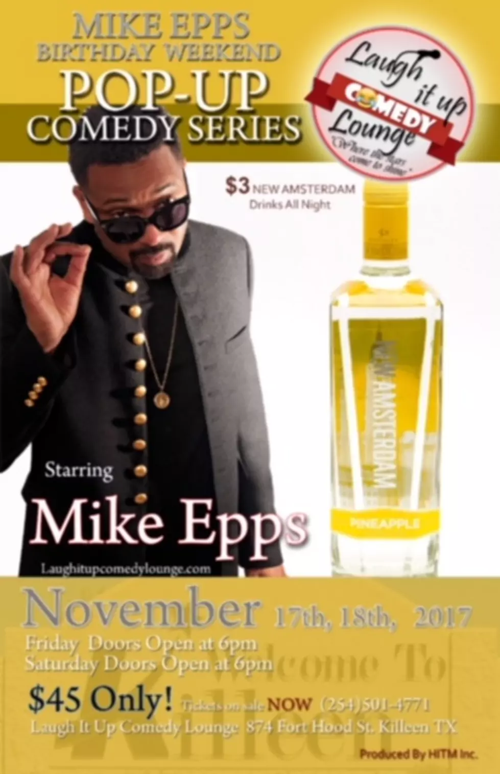 Mike Epps is Coming To Killeen!