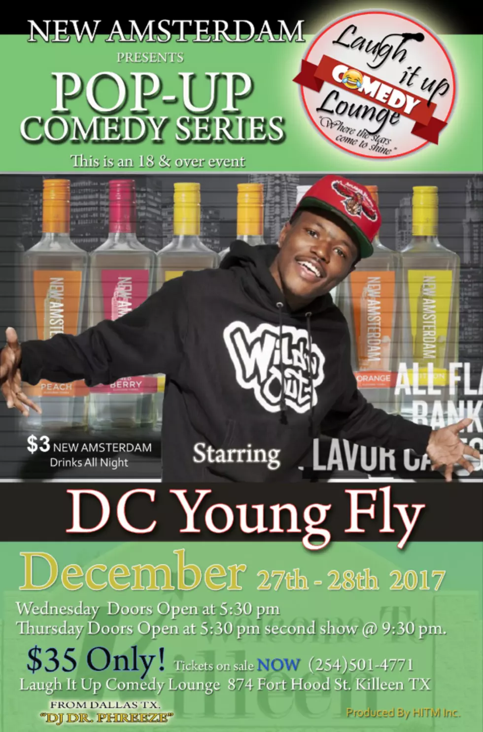 D.C. Young Fly Comedy Show is 18 and Up!