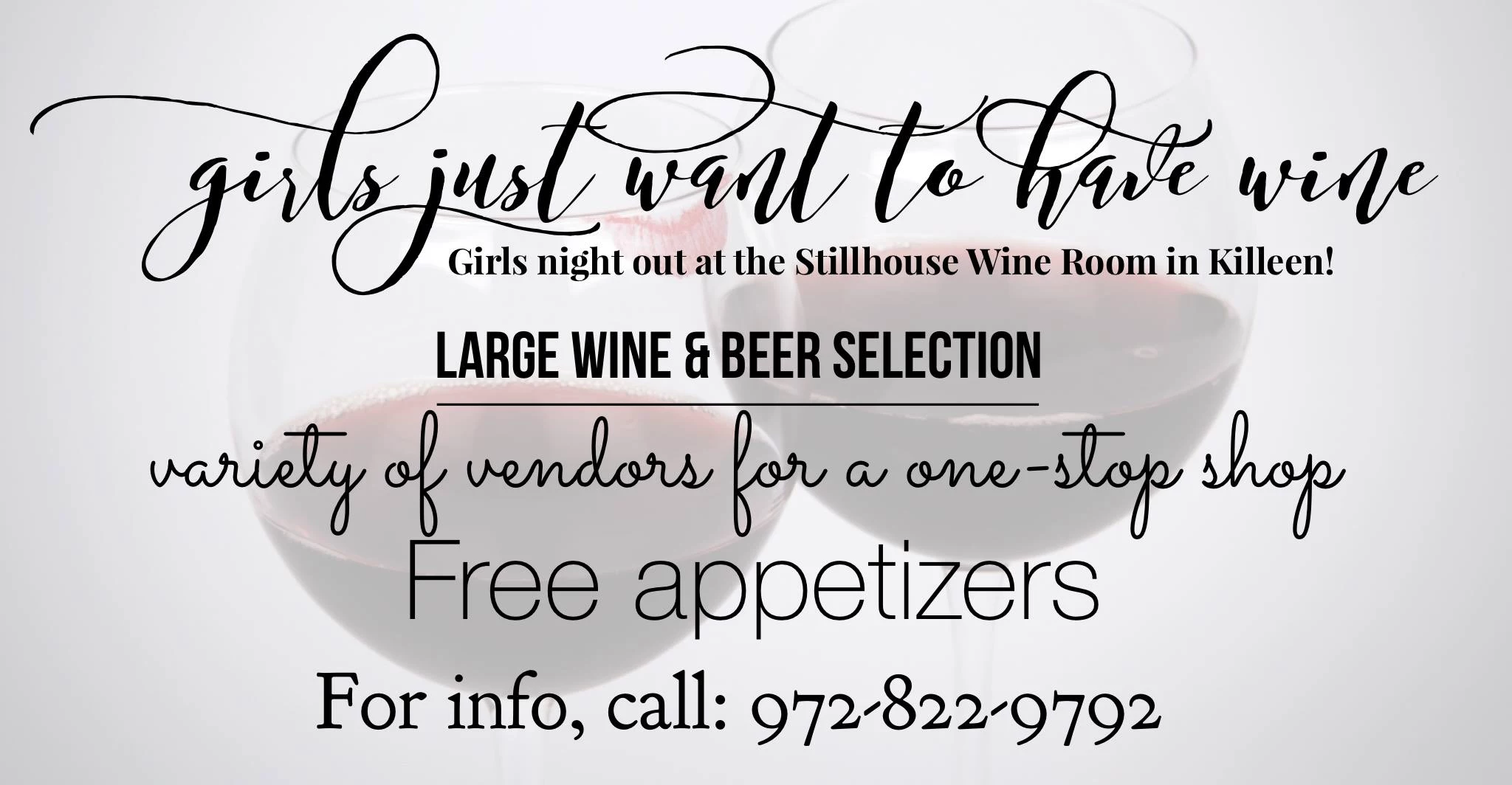 Girls Night Out At The Stillhouse Wine Room