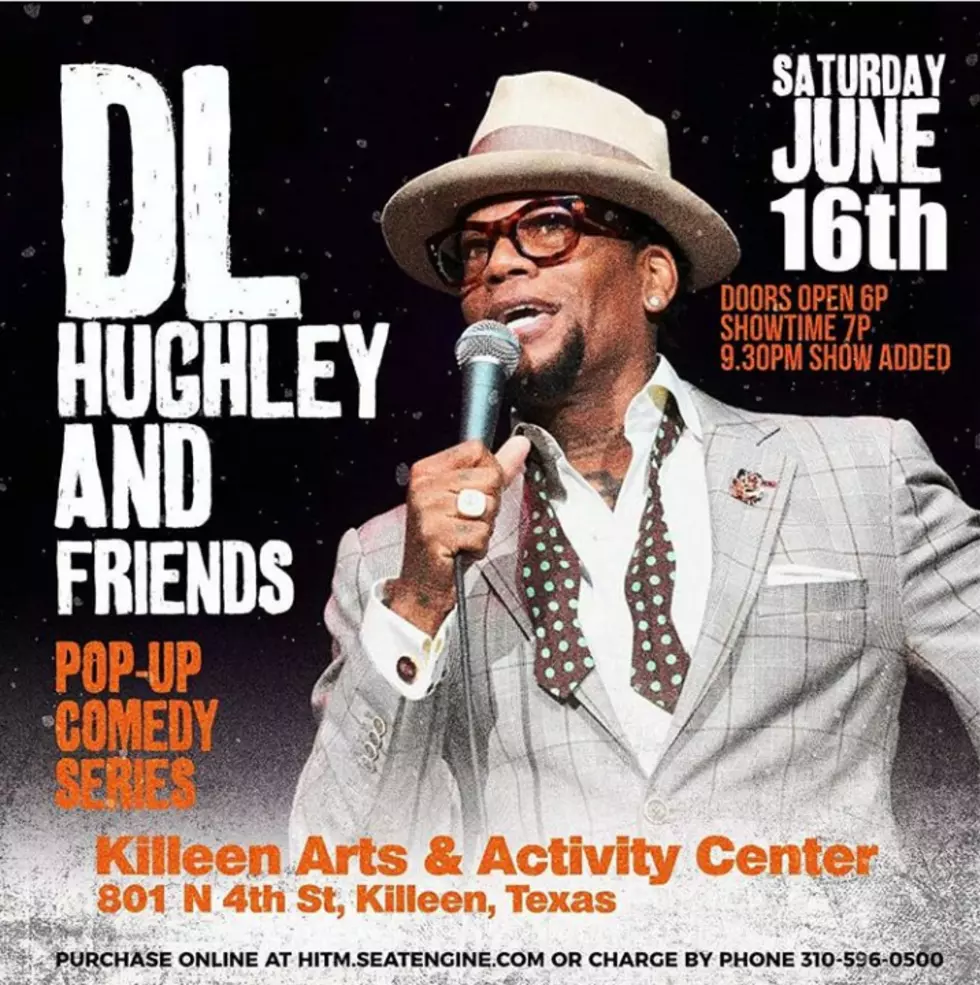 D.L. Hughley adds a second show to his Pop Up Comedy Series in Killeen!