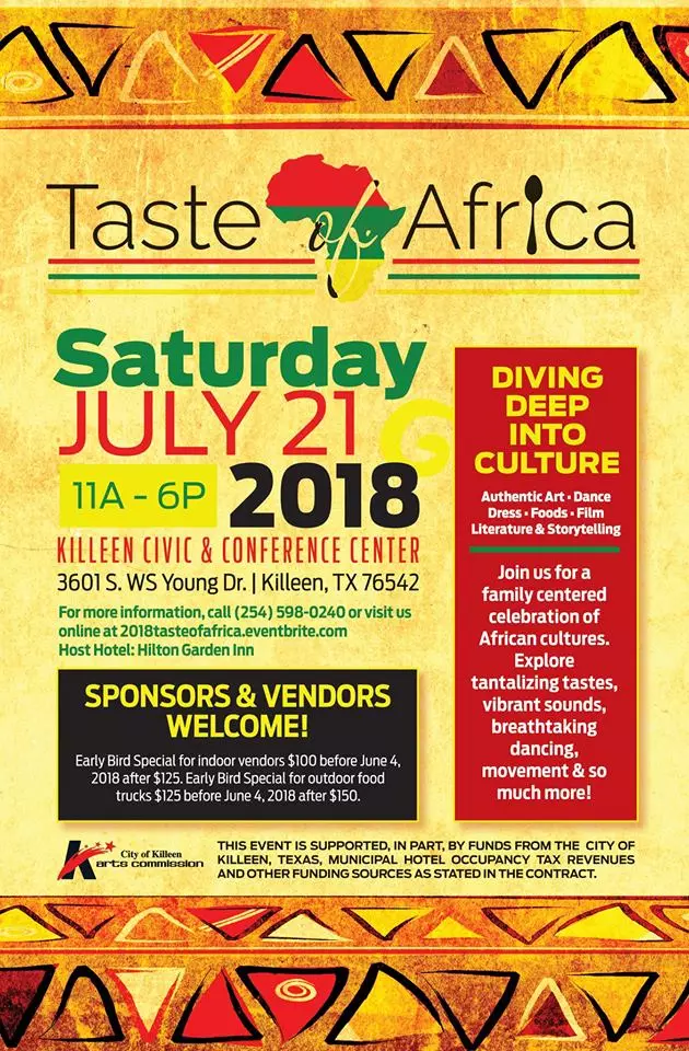 Taste Of Africa Invades Killeen