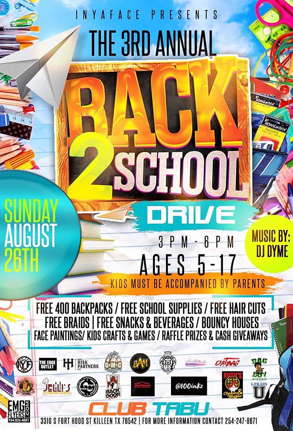 InYaFace Ent 3rd Annual Back To School Drive