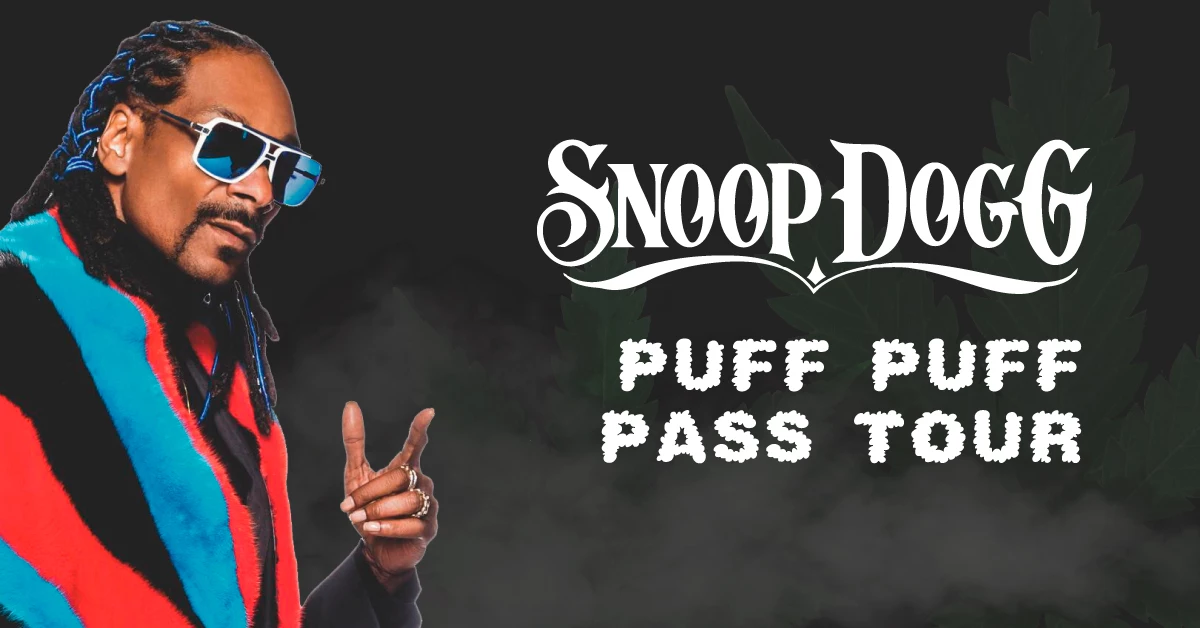 Get ready for the Puff Puff Pass Tour starring Snoop Dogg!