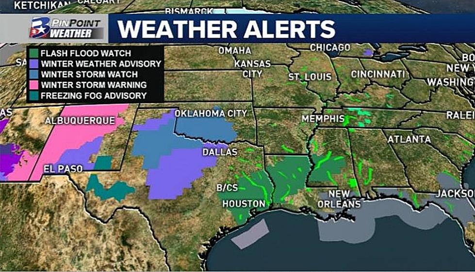 The New Year Begins on a Wet Note in Central Texas