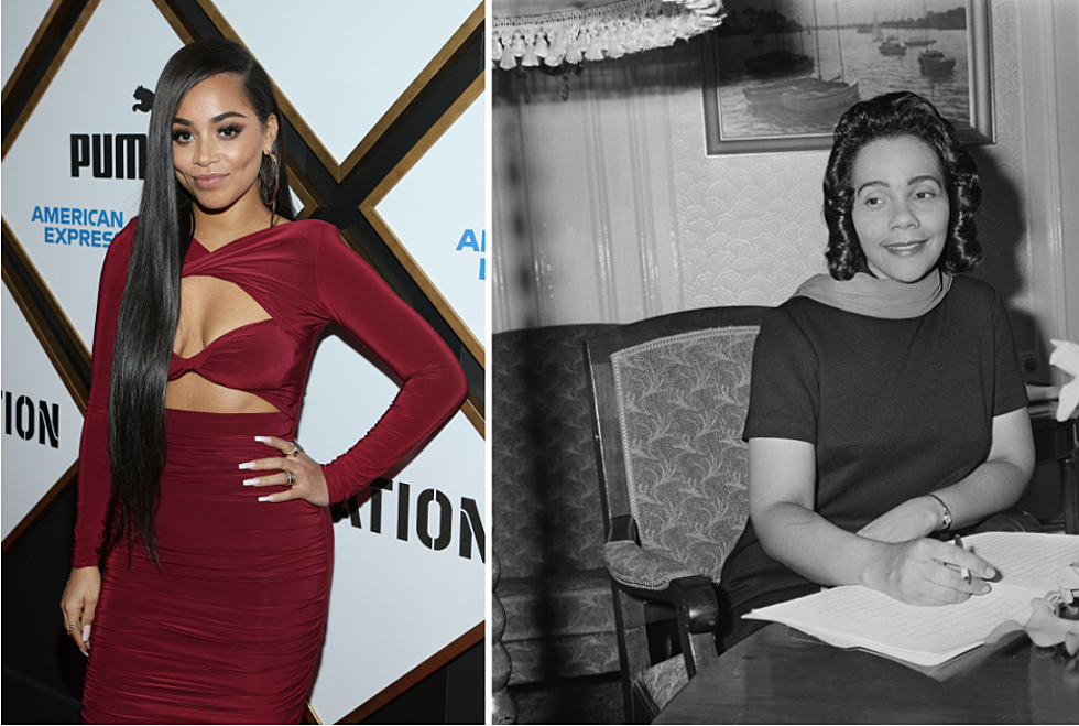 That time I called Lauren London the hip hop version of Coretta Scott King…