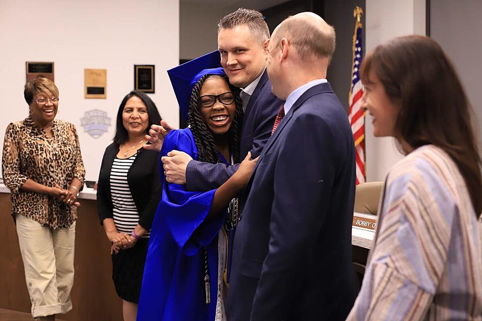 TISD Awarded Student With Special Graduation Ceremony 