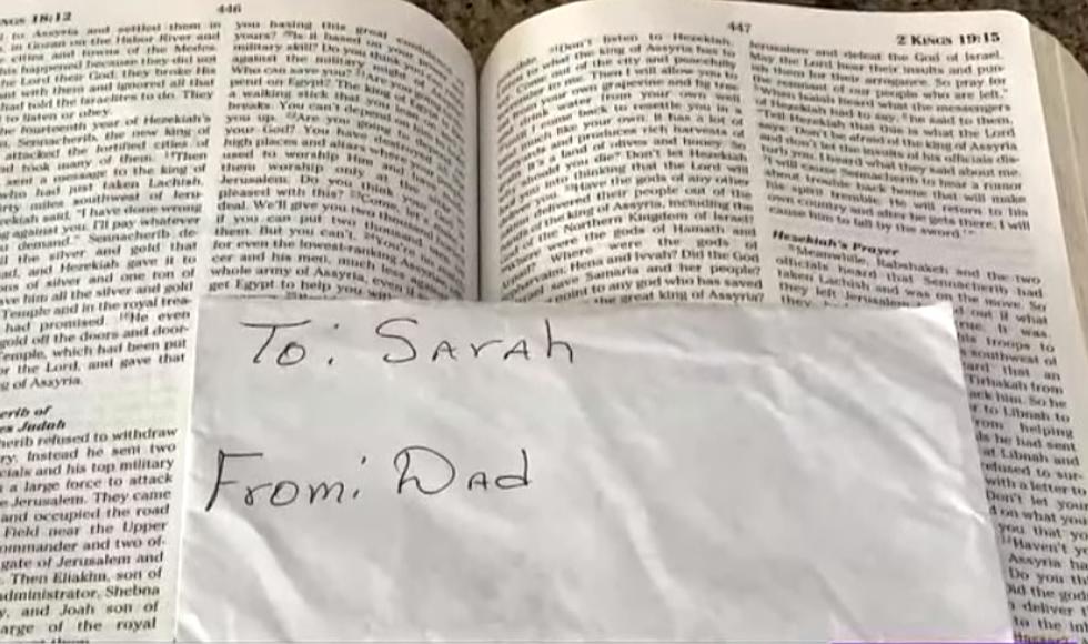 Gift from god&#8230;or nah?? Texas man finds $700 in an envelope in a bible