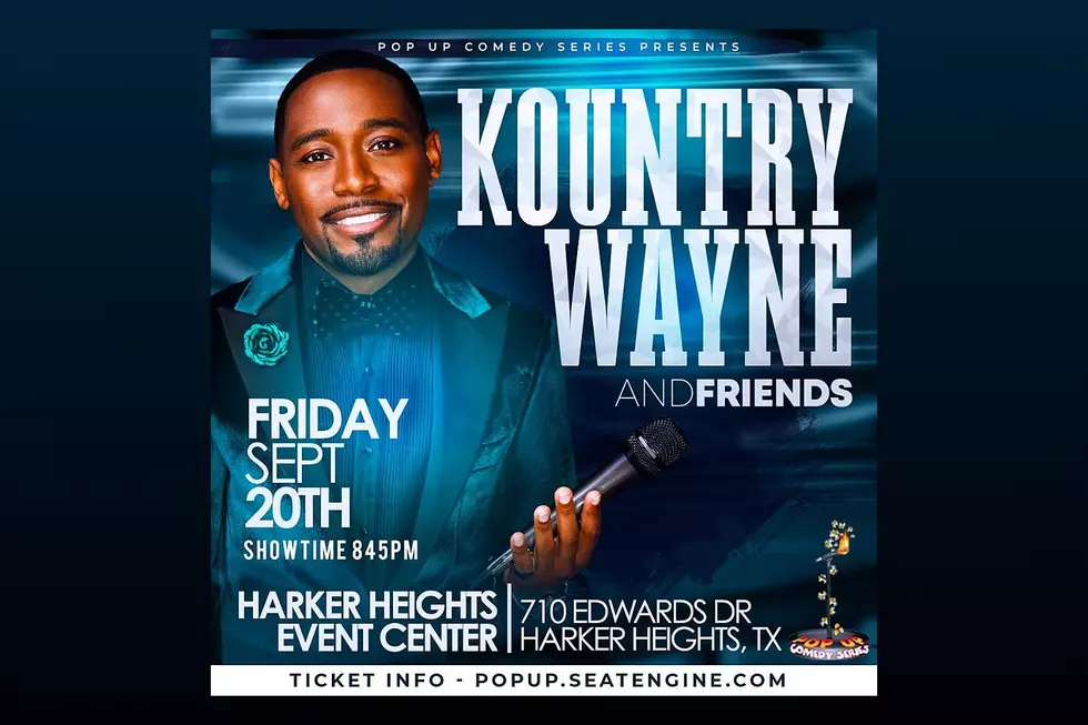 Kountry Wayne Takes Over the Harker Heights Event Center September 20