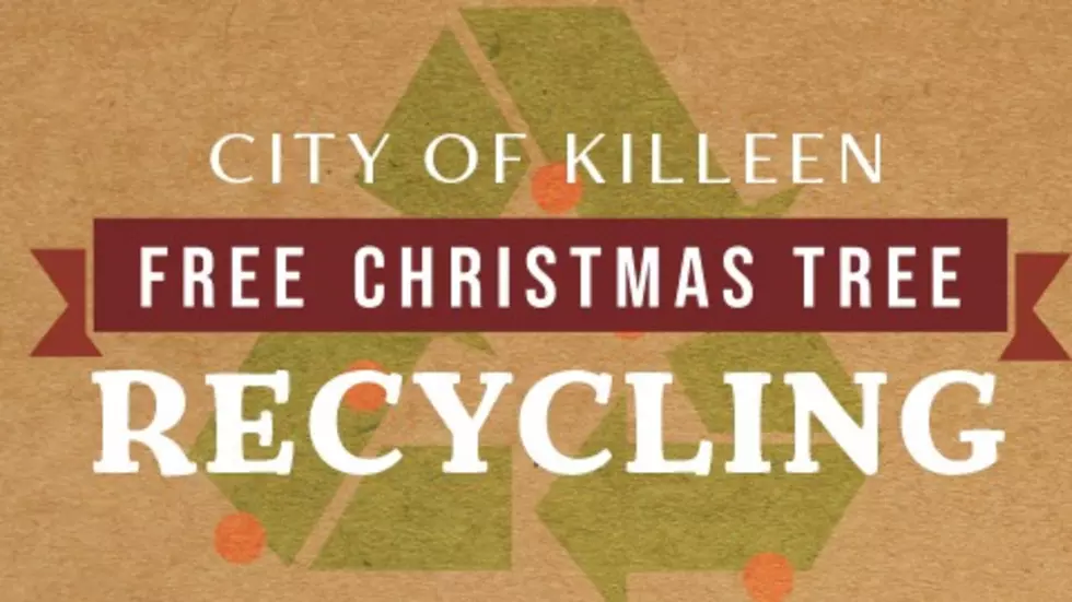 Recycle Your Christmas Tree In Killeen