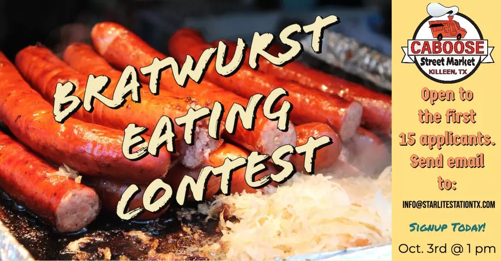 Bratwurst Eating Contest Happening This Weekend