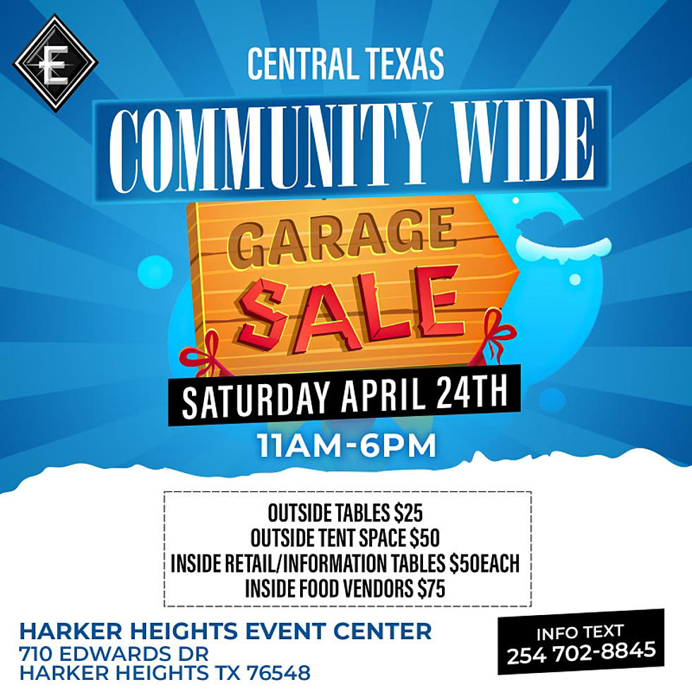 Central Texas Community Wide Garage Sale