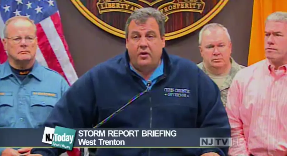 New Jersey Governor Chris Christie News Conference On Hurricane Sandy [VIDEO]