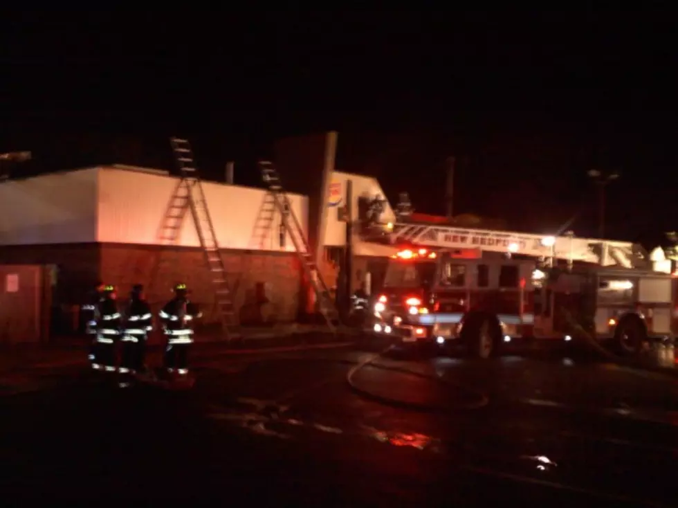 Fire Rips Through New Bedford Burger King