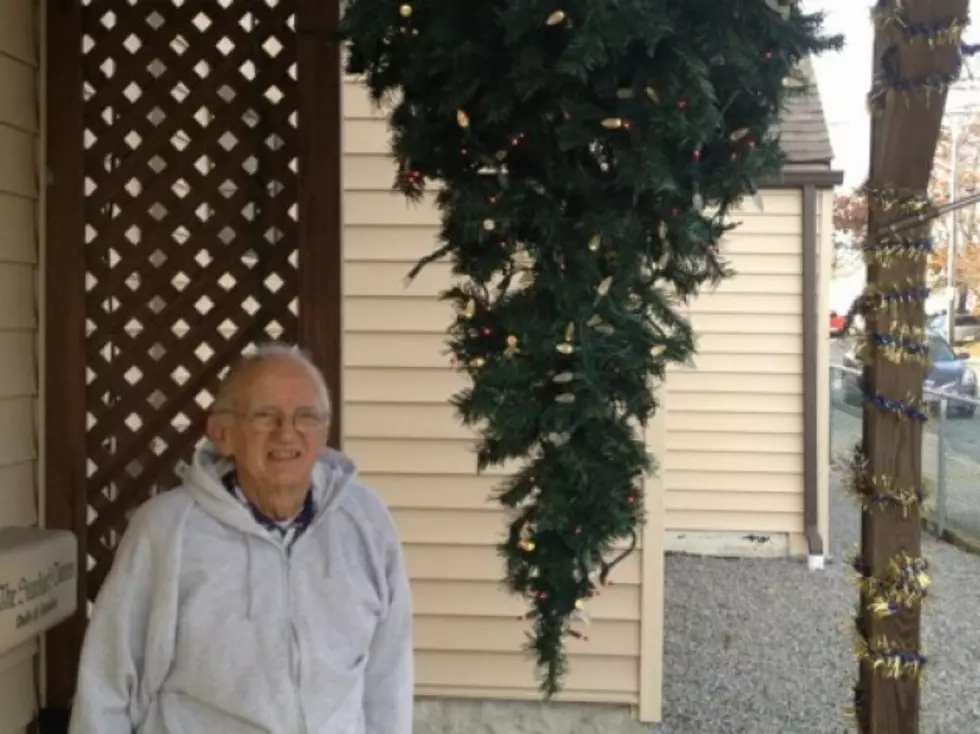 Why New Bedford Man Keeps His Christmas Tree Upside Down