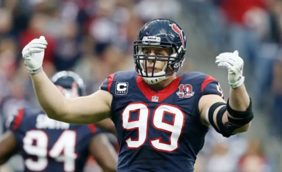 J.J. Watt Allegedly Spit On The Patriots’ Logo