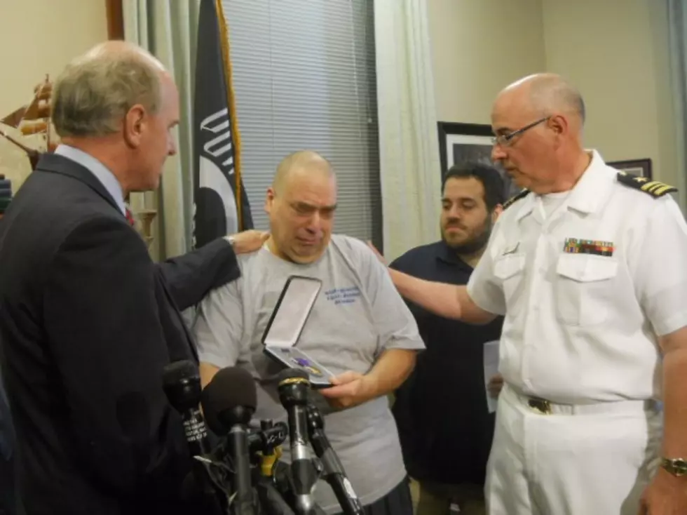 &#8220;Replacement&#8221; Purple Heart Presented To New Bedford Family