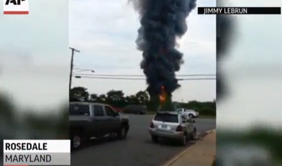 Cargo Train Near Baltimore Derails, and Explodes