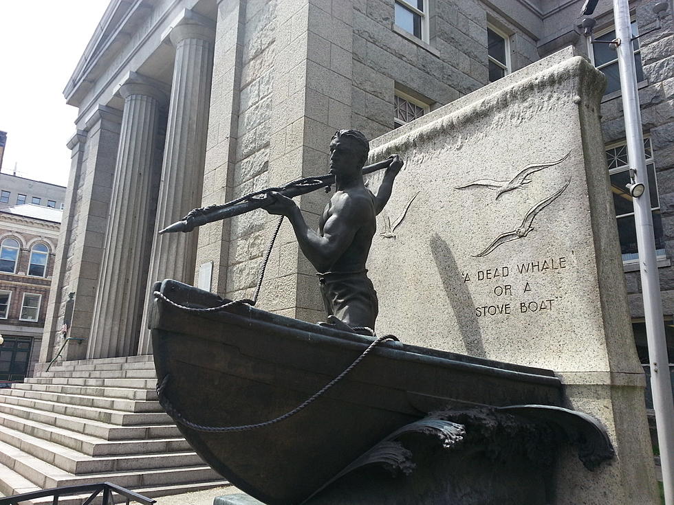 New Bedford Whaleman’s Statue Is 100 Years Old