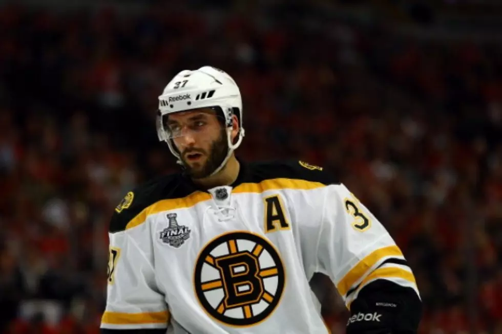 Bruins Sign Patrice Bergeron to 8-year Extension
