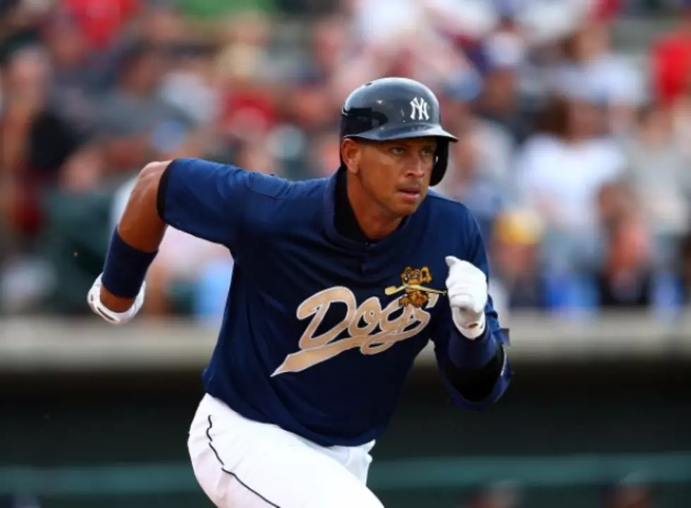 Alex Rodriguez Goes 0-3 in 2nd Rehab Game with Thunder