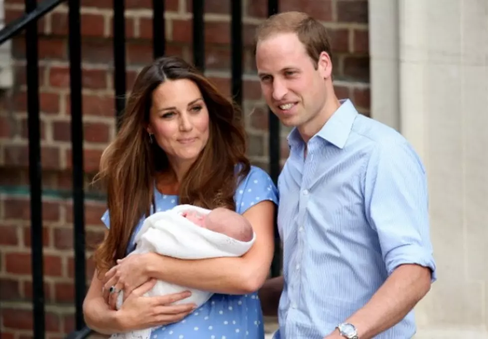 Prince William and Kate Middleton Show Off New Born Son