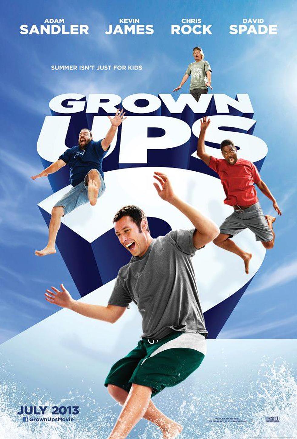 Adam Sandler is Back with “Grown Ups 2″- Here’s What Our Movie Critic Thinks